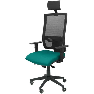 Piqueras y Crespo Horna Bali Bürostuhl Schwarz/Türkis