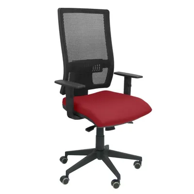Piqueras y Crespo Horna Bali Bürostuhl ohne Kopfteil Kastanienbraun