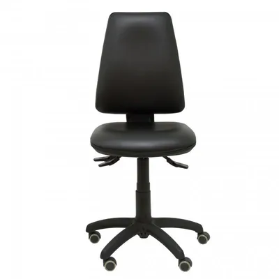 Piqueras y Crespo Elche Asincro Stuhl, schwarze Similleather-Parketträder