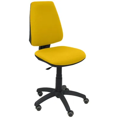 Piqueras y Crespo Elche CP Bali Bürostuhl, gelbe Parketträder