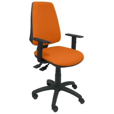 Piqueras y Crespo Elche S Bali Bürostuhl, verstellbare Armlehnen, Nylonrollen, orange