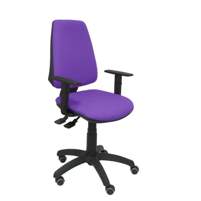 Piqueras y Crespo Elche S Bali Bürostuhl, verstellbare Armlehnen, Rollen, Parkett, Violett