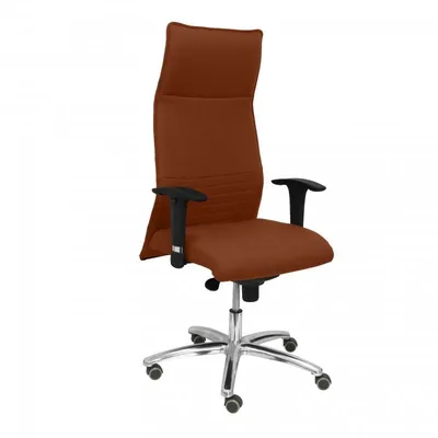 Piqueras y Crespo Albacete XL Bali Sessel mit braunem viskoelastischem Schaumstoff