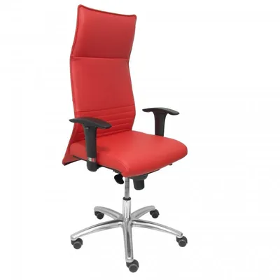 Piqueras y Crespo Albacete XL-Sessel aus Kunstleder mit Memory-Schaum, Rot