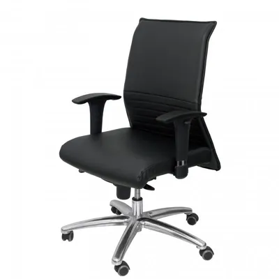 Piqueras y Crespo Albacete Confidente Ledersessel mit Memory Foam Schwarz