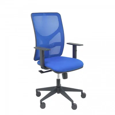 Piqueras y Crespo Motilla Blue Mesh Chair Bali Blue Sitz verstellbarer Arm