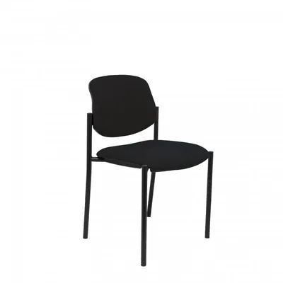 Piqueras y Crespo Villalgordo Fester Stuhl Bali Schwarz Schwarzes Gestell