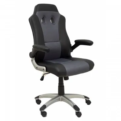 Piqueras y Crespo Talave Gaming-Stuhl aus schwarzem Kunstleder