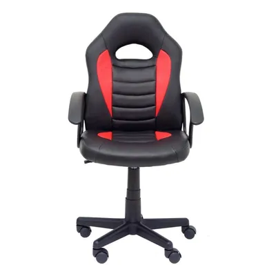 Gaming Stuhl PIQUERAS Y CRESPO Mohedas Schwarz Rot Gepolstert Drehbar Höhenverstellbar Armlehnen