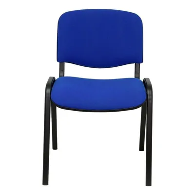 Wartezimmer Piqueras y Crespo Iso Pack 4 ergonomisch stapelbar blau