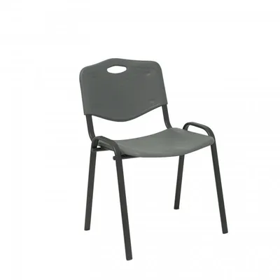 Piqueras und Crespo Robledo, 4er-Pack Stühle aus grauem PVC