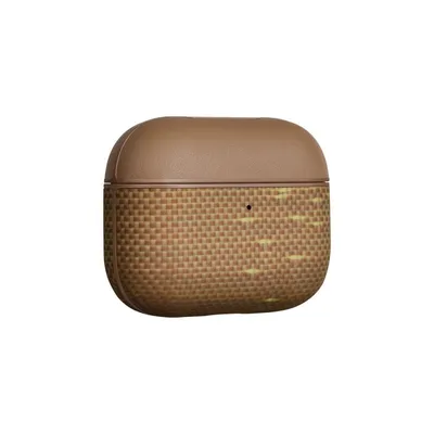 Schutzhülle Pitaka AirPods Pro 3 Aramidfaser Golden Glint Magnetisch
