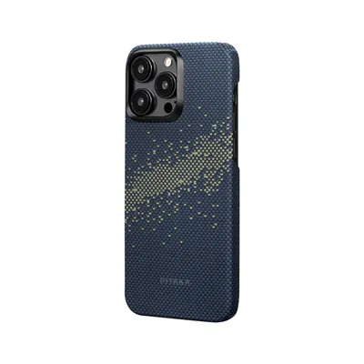 Pitaka MagEZ Case 4 aus Aramidfaser mit MagSafe für iPhone 15, Milky Way Galaxy