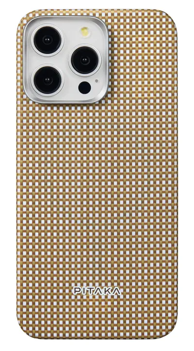 Pitaka MagEZ Case 5 aus Aramidfaser mit MagSafe iPhone 15 Pro Max, Canyon