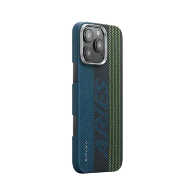 Pitaka Aries Tactile Woven Case aus Aramidfaser mit MagSafe für iPhone 16 Pro Max, Credit Card