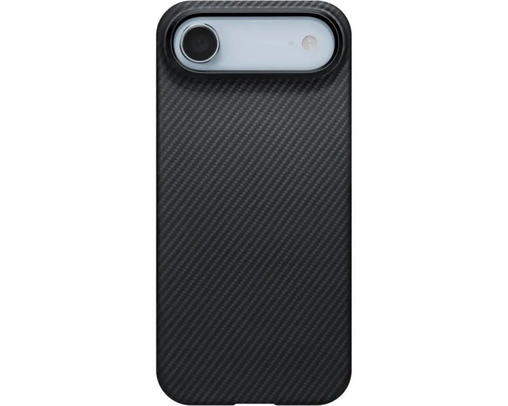 Pitaka Smartphone-Hülle Ultra-Slim Case for iPhone 17 Air Black/Grey Twill