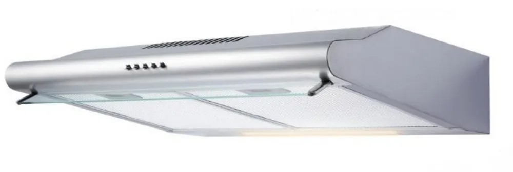 PKM Unterbauhaube KHU-601 60cm Glaswrasenschirm Dunstabzugshaube Umluft Abluft LED Serie KHU-601 KHU-601 60cm Glaswrasenschirm Dunstabzugshaube Umluft Abluft LED, Moderne Edelstahl Küchenhaube mit herausnehmbaren Fettfiltern
