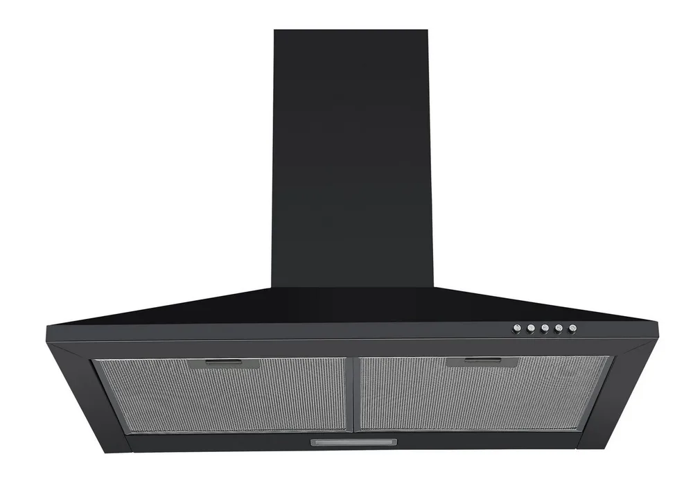 PKM Wandhaube PKM 6091BH Dunstabzugshaube, 60 cm, schwarz PKM 6091BH Dunstabzugshaube, 60 cm, schwarz, 60 cm breit, schwarz, 3 Leistungsstufen, LED-Beleuchtung