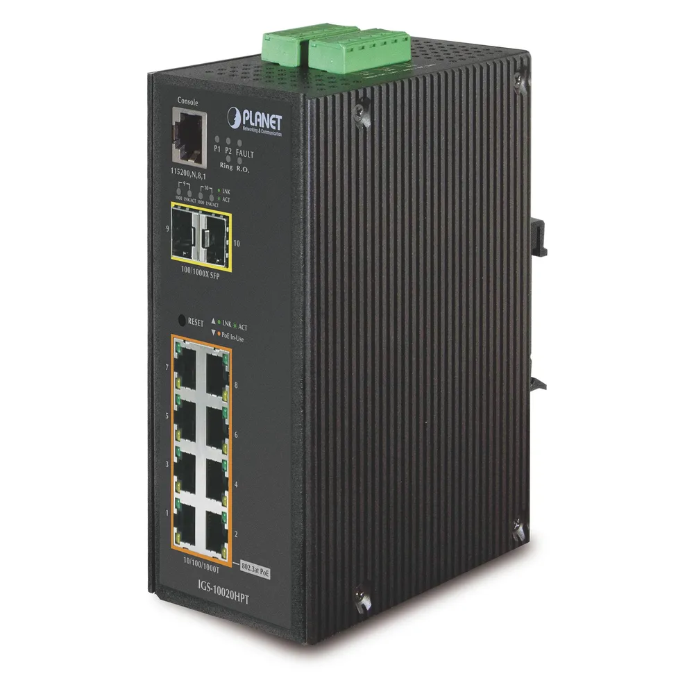 Planet 8-Port Ind.SFP Managed Switch