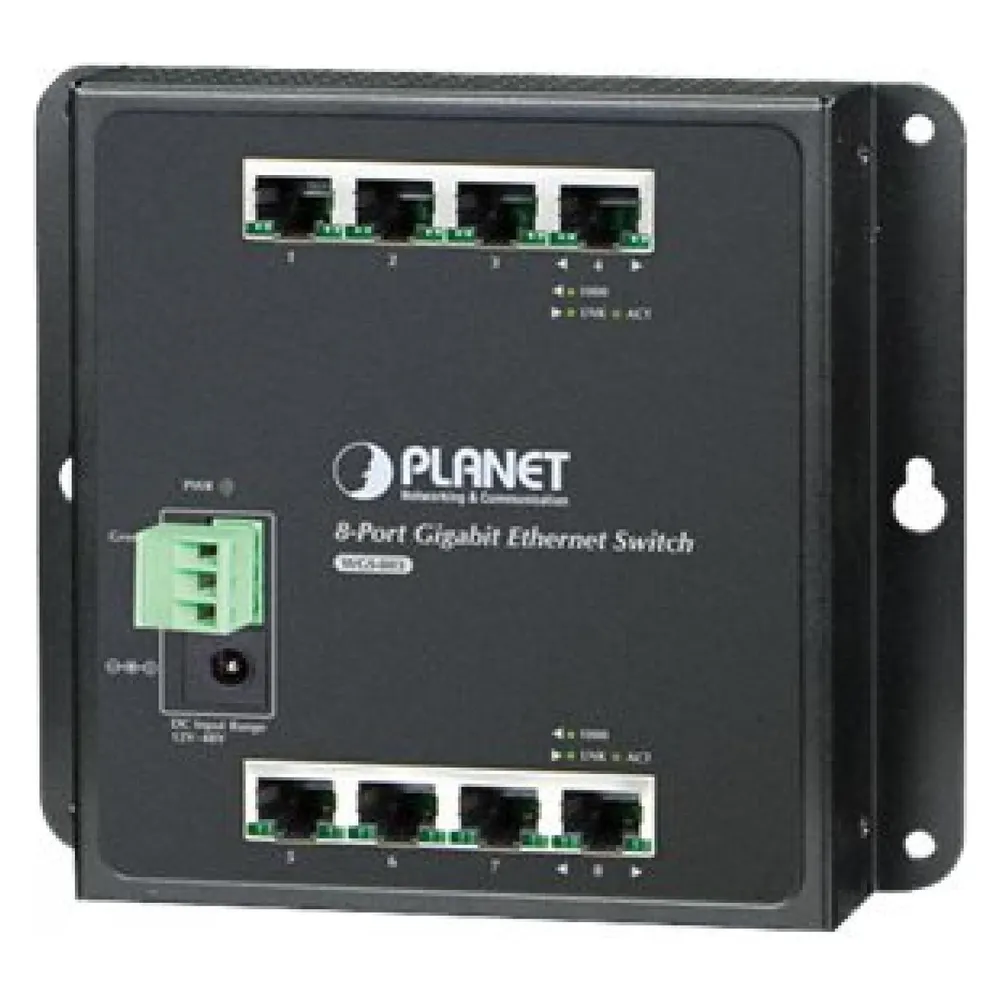 Unverwalteter Switch PLANET WGS-803 8-Port Gigabit Ethernet