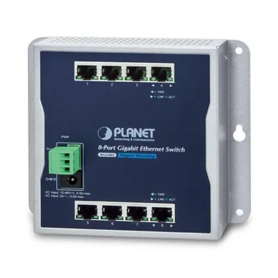 Unverwalteter Switch PLANET WGS-803 8-Port Gigabit Ethernet