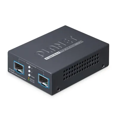 Konverter Planet XT-815A 2 Ports SFP+ 10G/2.5G/1G/100BASE-X Metall