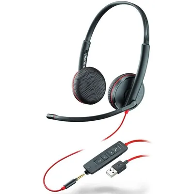 Plantronics Blackwire C3225 USB-Headset/3,5-mm-Buchse