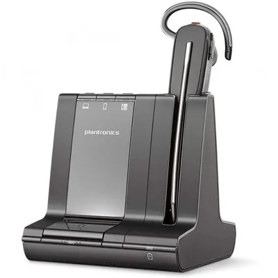 POLY 8240 Office Kopfhörer Kabellos Ohrbügel, im Ohr Büro/Callcenter Bluetooth Schwarz