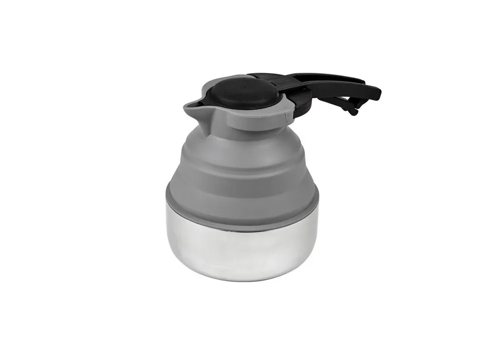 Platinet Reise-Wasserkocher Faltbarer Camping Wasserkocher Kompakter Kettle, 1,8 l