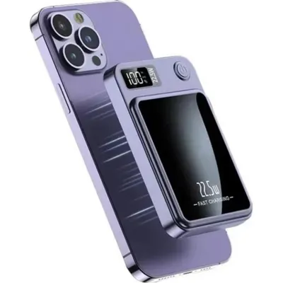 Powerbank Platyne DPBANK 54 10000mAh 22.5W PD Violett