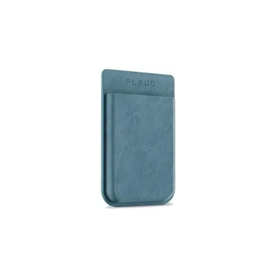Magnetische Schutzhülle Plaud Note Case Blau Leder MagSafe-kompatibel wasserdicht