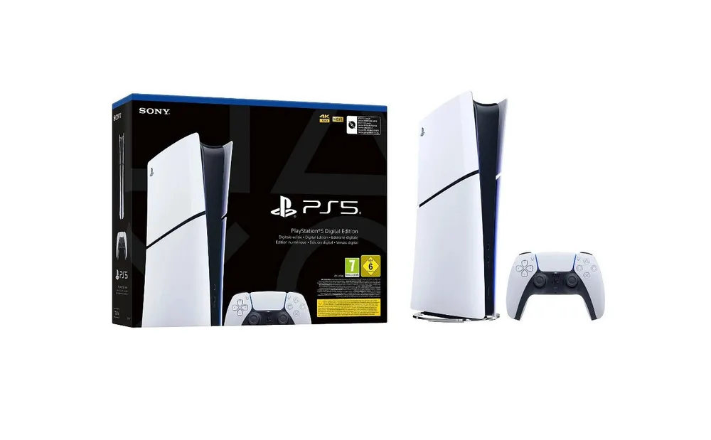Playstation PlayStation 5 Slim DIGITAL Edition (PS5 Slim) - ohne Laufwerk 825 GB