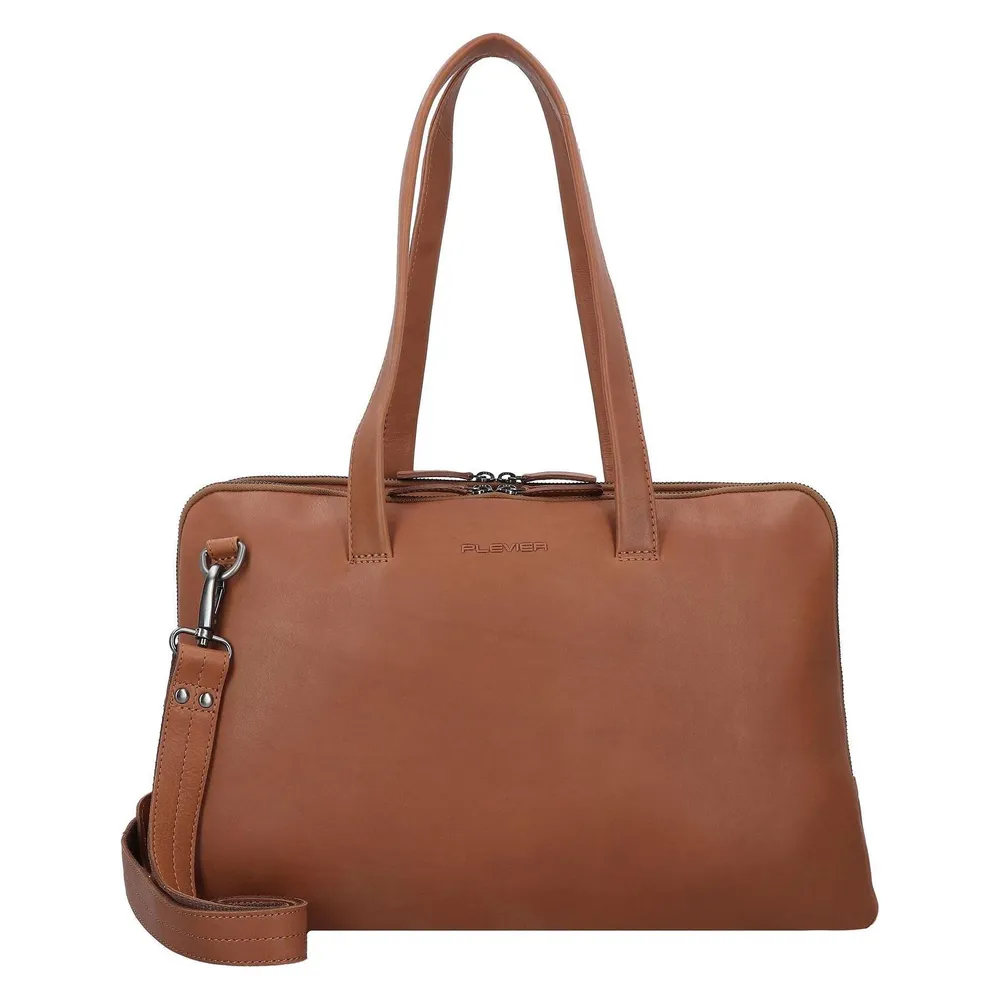 Plevier Hearst Aktentasche Leder 43 cm Laptopfach