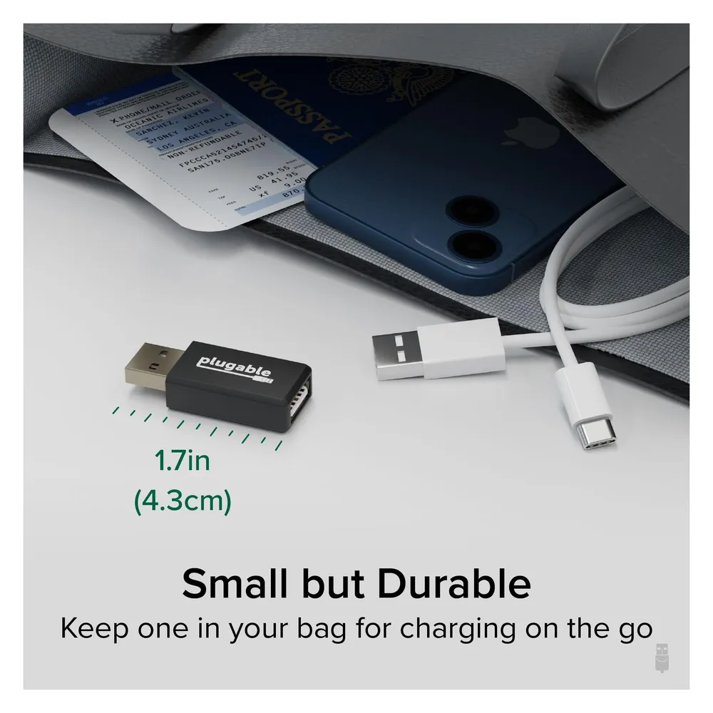 Plugable USB Data Blocker x 5 Pack, Interne Kabel