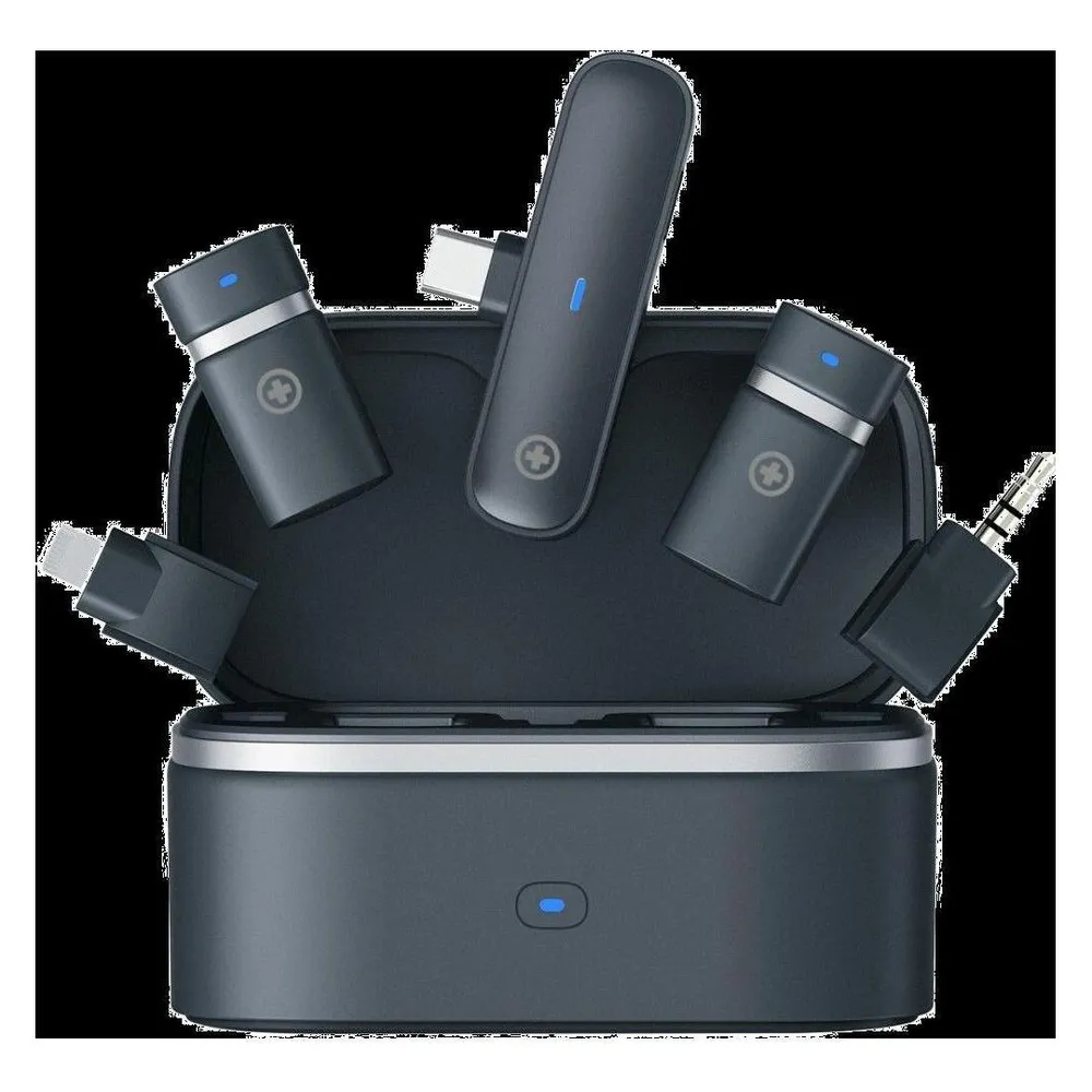 Plusonic Wireless Mikrofone Kit PS-TDS9 "USB Type C/Lightning/3,5mm Klinke" WiFi-Micro / *ALLTRAVEL