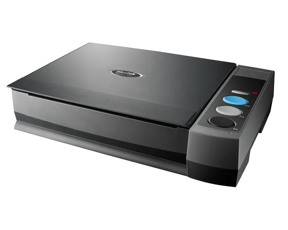 Scanner Plustek OpticBook 3800L A4 1200 x 1200 DPI CCD Schwarz