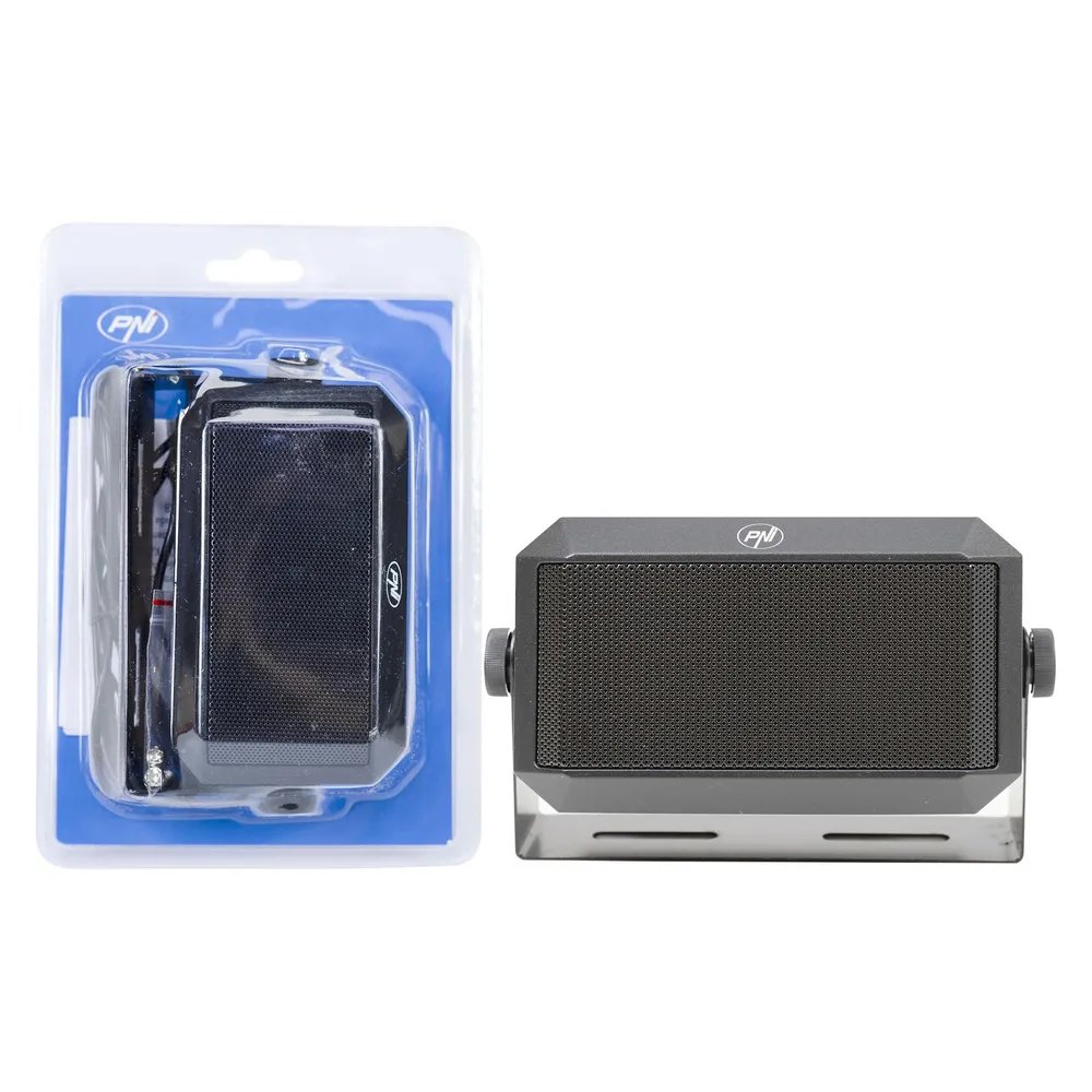 PNI Externer Lautsprecher DE50 5W für CB-Funkgeräte mit 3,5-mm-Stecker