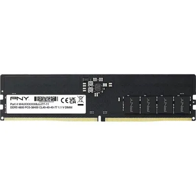 Arbeitsspeicher RAM PNY MD8GSD54800-BLK 8GB 1x8GB DDR5 4800MHz CL40 Schwarz