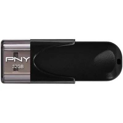 PNY Attaché 4 2.0 32GB USB-Stick USB Typ-A Schwarz