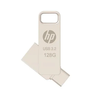 USB-Stick PNY HP x206C 128GB USB-A USB-C Metall 120MB/s