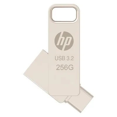 USB-Stick PNY HP x206C 256GB USB-A USB-C 120MB/s Silber