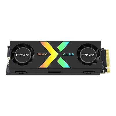 Festplatte PNY CS3150 1TB SSD M.2 PCIe Gen5 11500MB/s RGB Kühlung