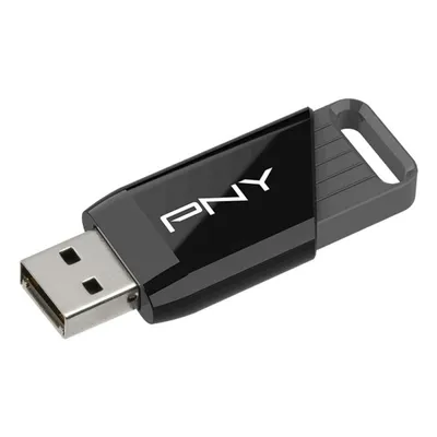USB-Stick PNY Attaché X 128GB USB 3.2 Gen 1 Schwarz Schiebemechanismus