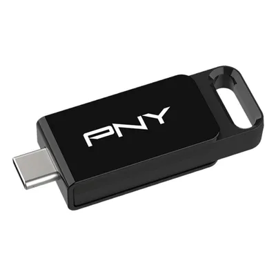 USB-Stick PNY Elite 64 GB USB Typ-C 120 MB/s Schwarz