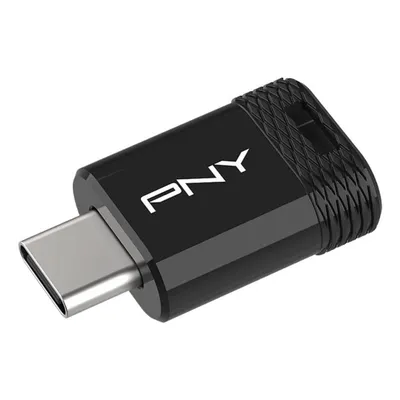 USB-Stick PNY Elite-X 256 GB USB Typ C 3.2 Gen 1 200 MB/s schwarz