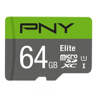 PNY Elite microSDXC 64 GB UHS-I Klasse 10