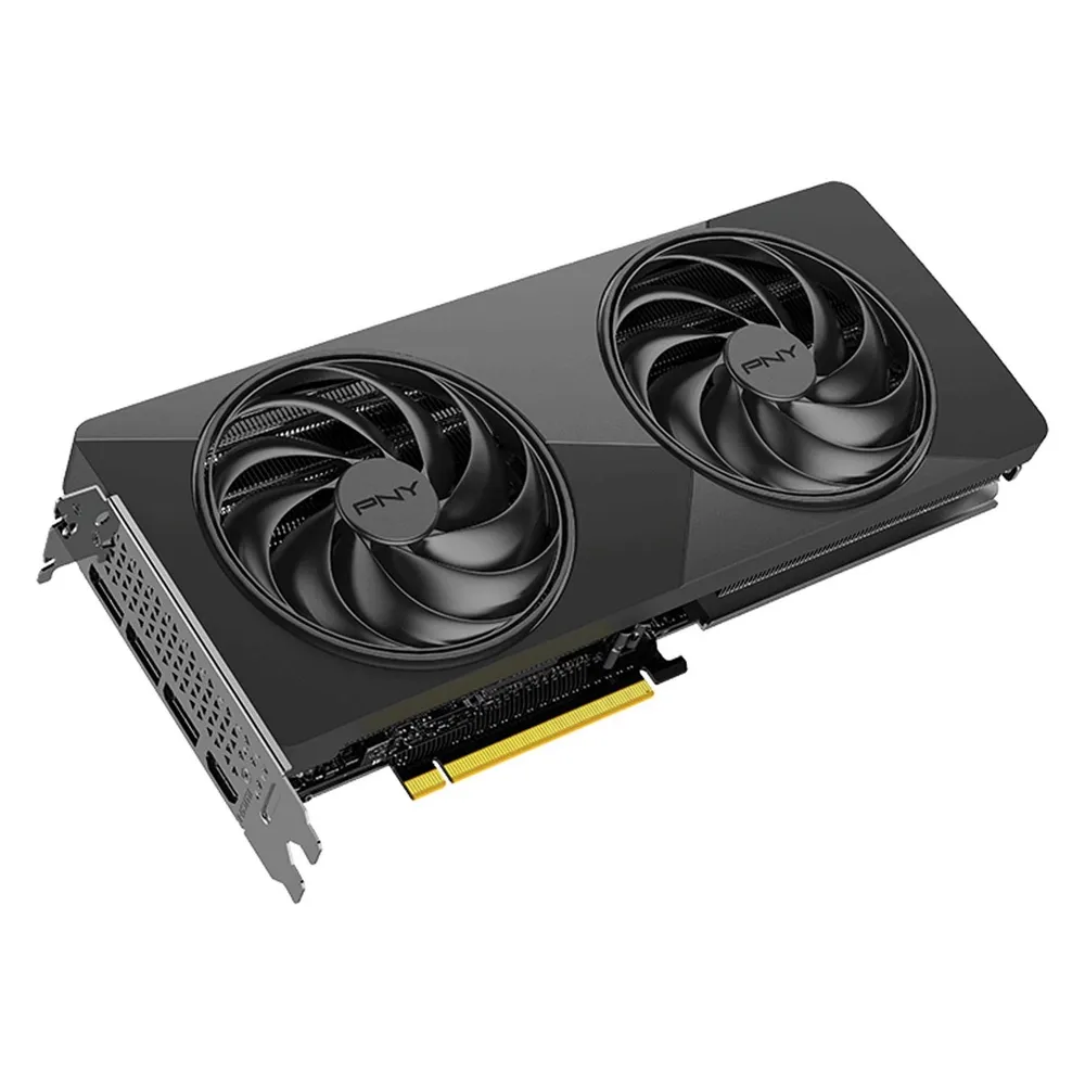 Grafikkarte PNY GeForce RTX 5070 Dual-Fan Slim OC 12GB GDDR7 Reflex 2 RTX AI DLSS4