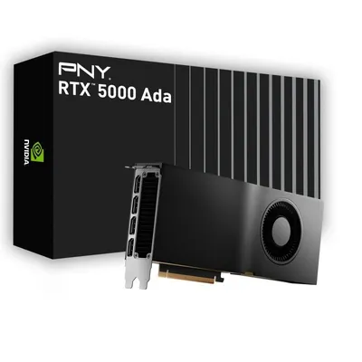 PNY RTX 5000 Ada Generation 32 GB GDDR6 ECC 4x DisplayPort AI/Rendering-Grafikkarte