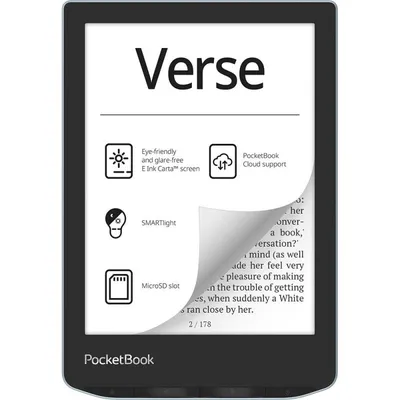PocketBook Verse eBook-Reader 8 GB WLAN Schwarz, Blau