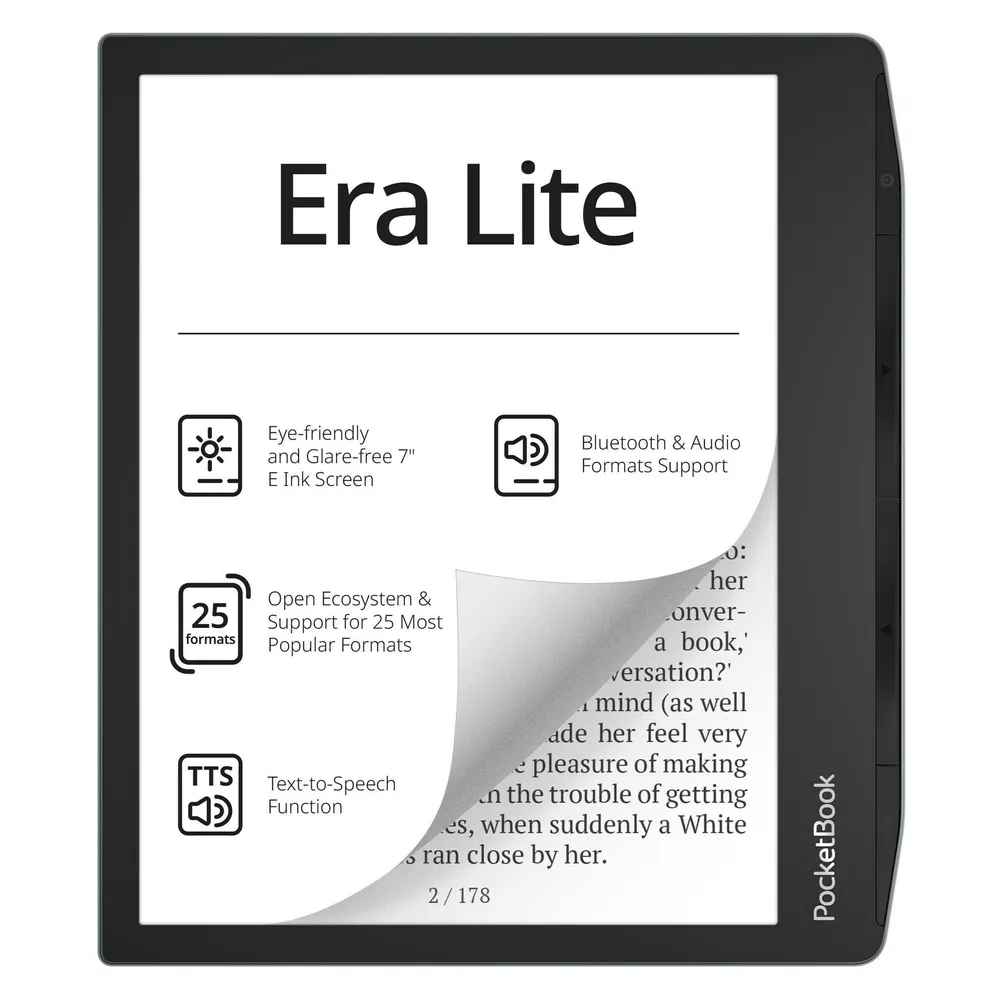 E-Book PocketBook Era Lite WiFi 7'' 16GB Stone Green